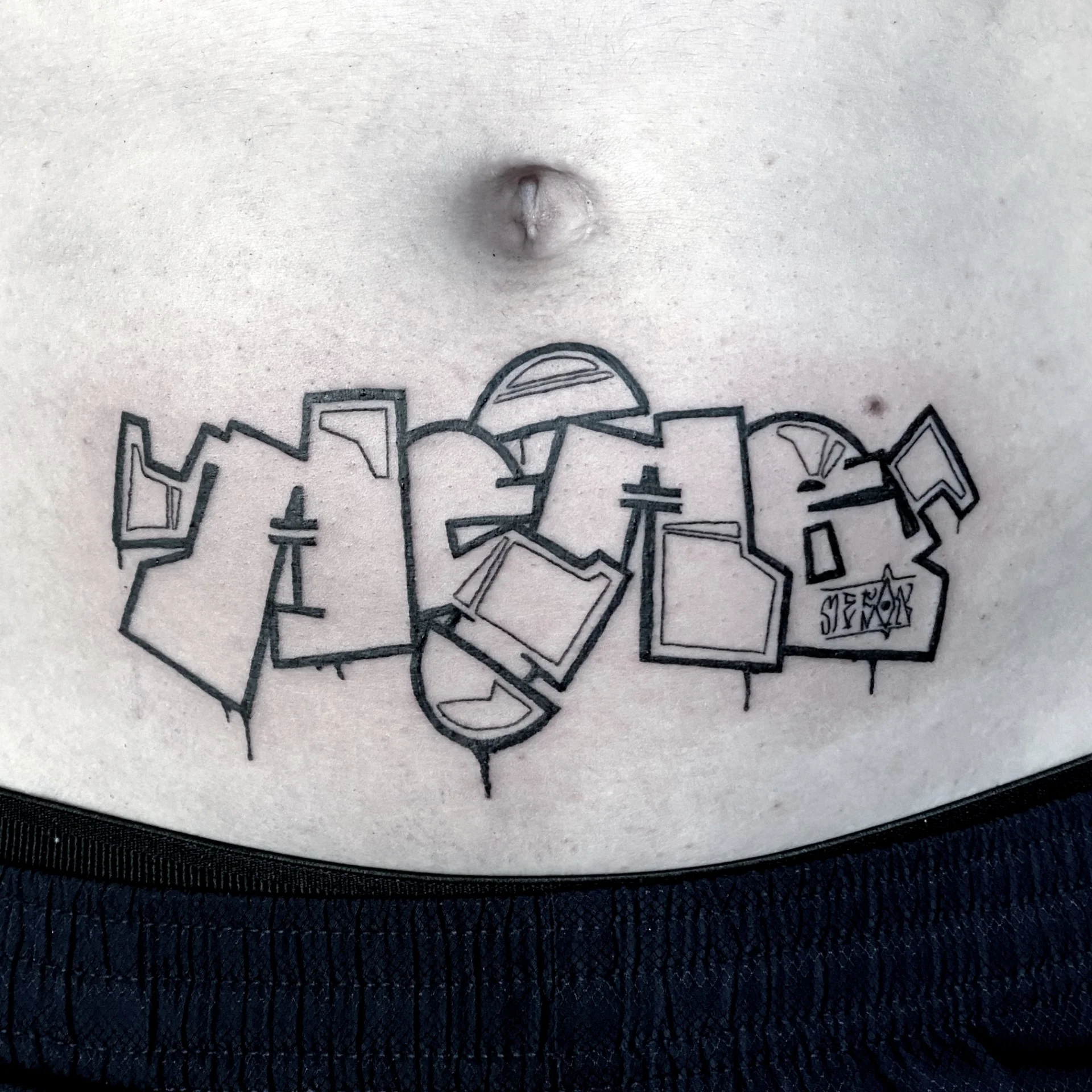 graffitystylelazado — Lettering Tattoo Bern Solothurn — Berkunst Tattoo Utzenstorf