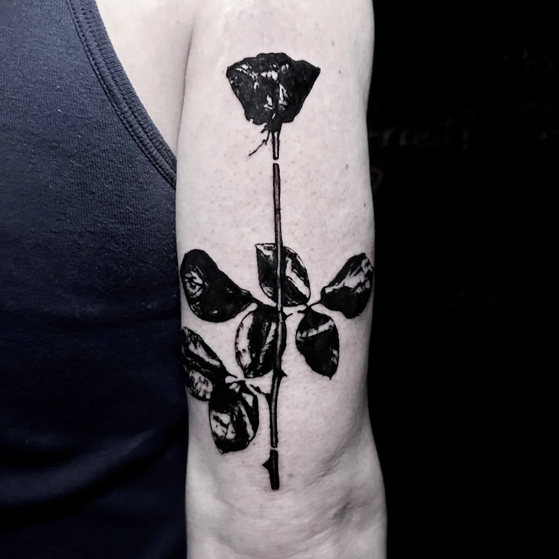 rockandroll — Lettering Tattoo Bern Solothurn — Berkunst Tattoo Utzenstorf